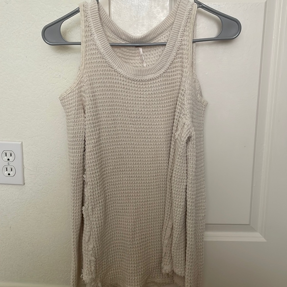 Free People off the shoulder sweater top